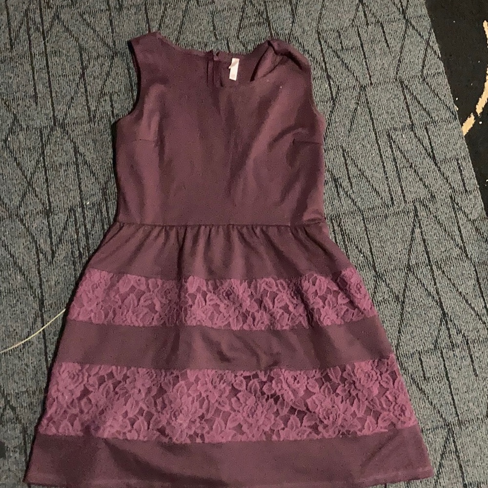 Purple dress